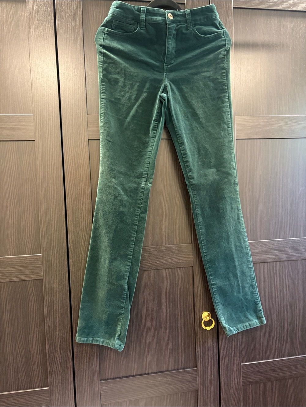 St. John's Bay Dark Green Corduroy Women’s Jeans Size 8T